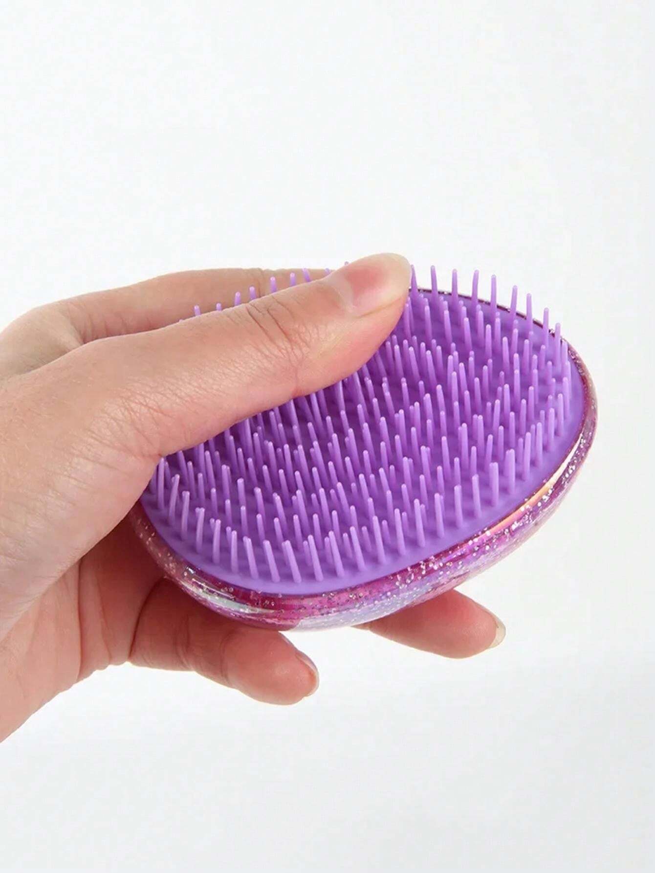 Mini Detangling Travel size Hair Brush (1 unit Random Color)