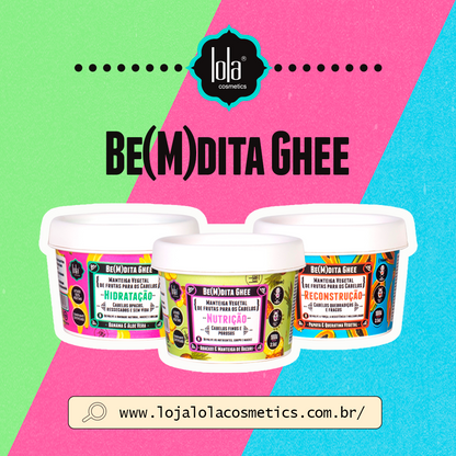 LOLA - Blessed Ghee Hair Mask Kit 3 x 100g - (Capillary Schedule Kit Hydration, Nutrition & Reconstruction)