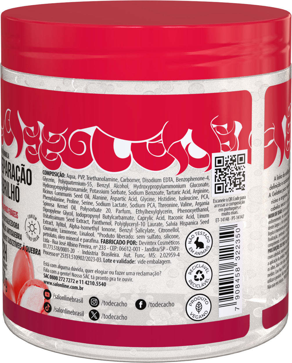 SALON LINE - #ToDeCacho Strengthening Jelly 550g