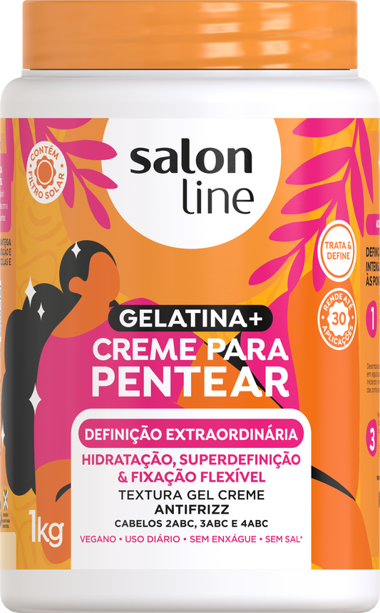 SALON LINE - Jelly + Extraordinary Definition Styling Cream 1kg