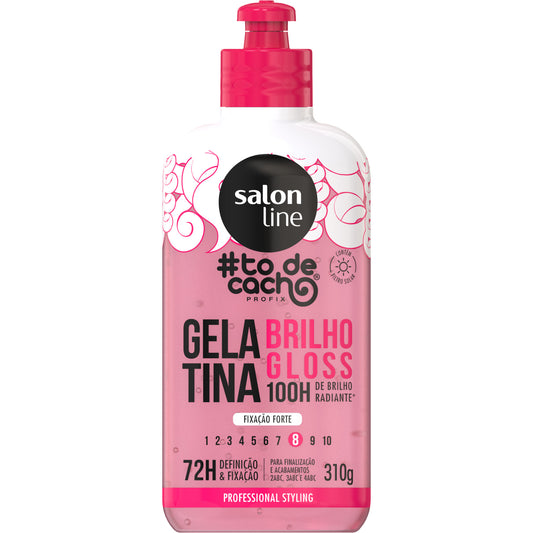 SALON LINE - #ToDeCacho Glossy Shine Conditioner Jelly Gelatina Brilho Gloss 310g