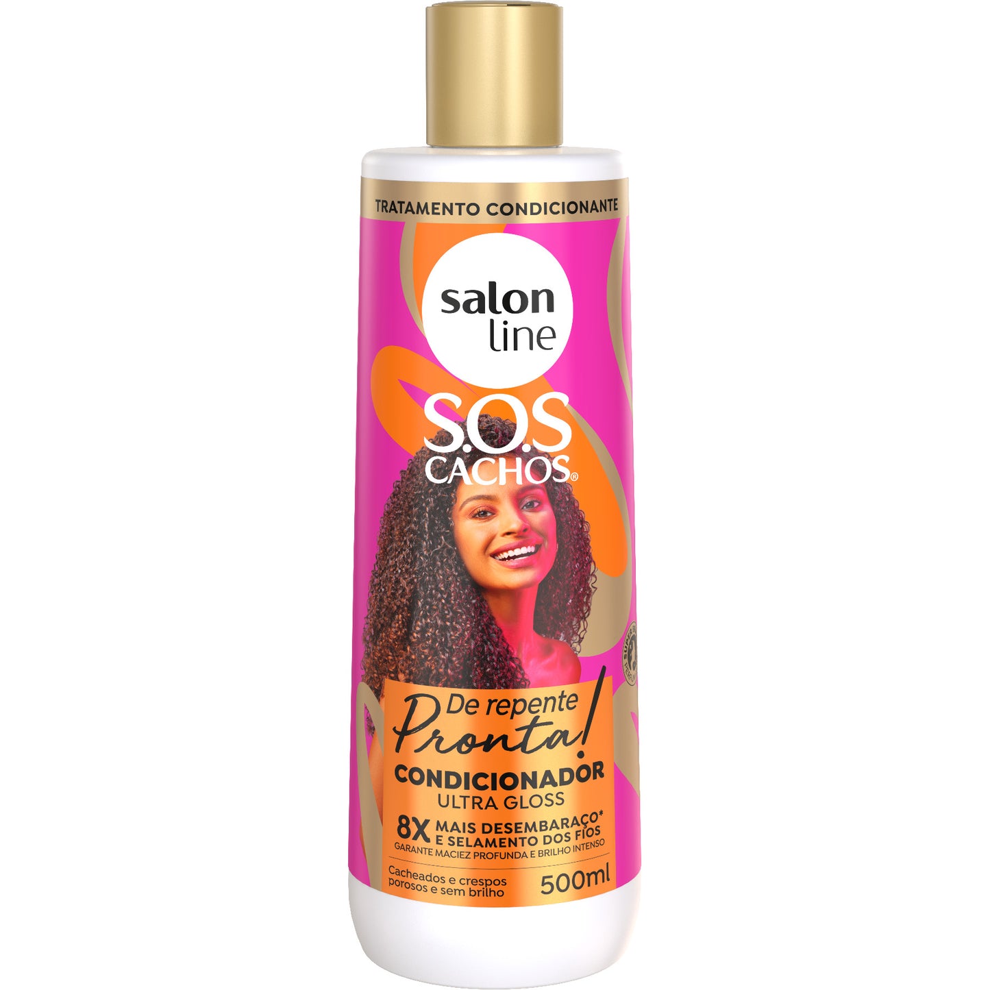 SALON LINE - S.O.S Curls Ready-to-Go Ultra Gloss Conditioner 500ml