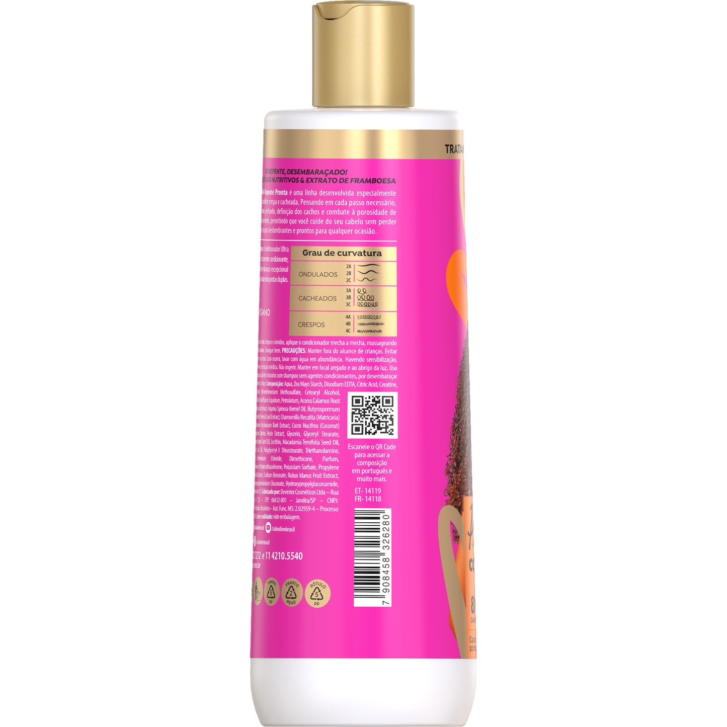 SALON LINE - S.O.S Curls Ready-to-Go Ultra Gloss Conditioner 500ml