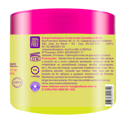 WIDI CARE - PhytoManga Ultra-Nutritive Hair Mask, 500g - Deep Conditioning, Vegan, Suitable for All Hair Types