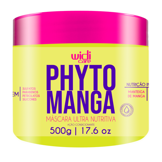 WIDI CARE - PhytoManga Ultra-Nutritive Hair Mask, 500g - Deep Conditioning, Vegan, Suitable for All Hair Types