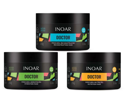 Inoar DOCTOR Capillary Schedule Hair Mask (250g x 3)