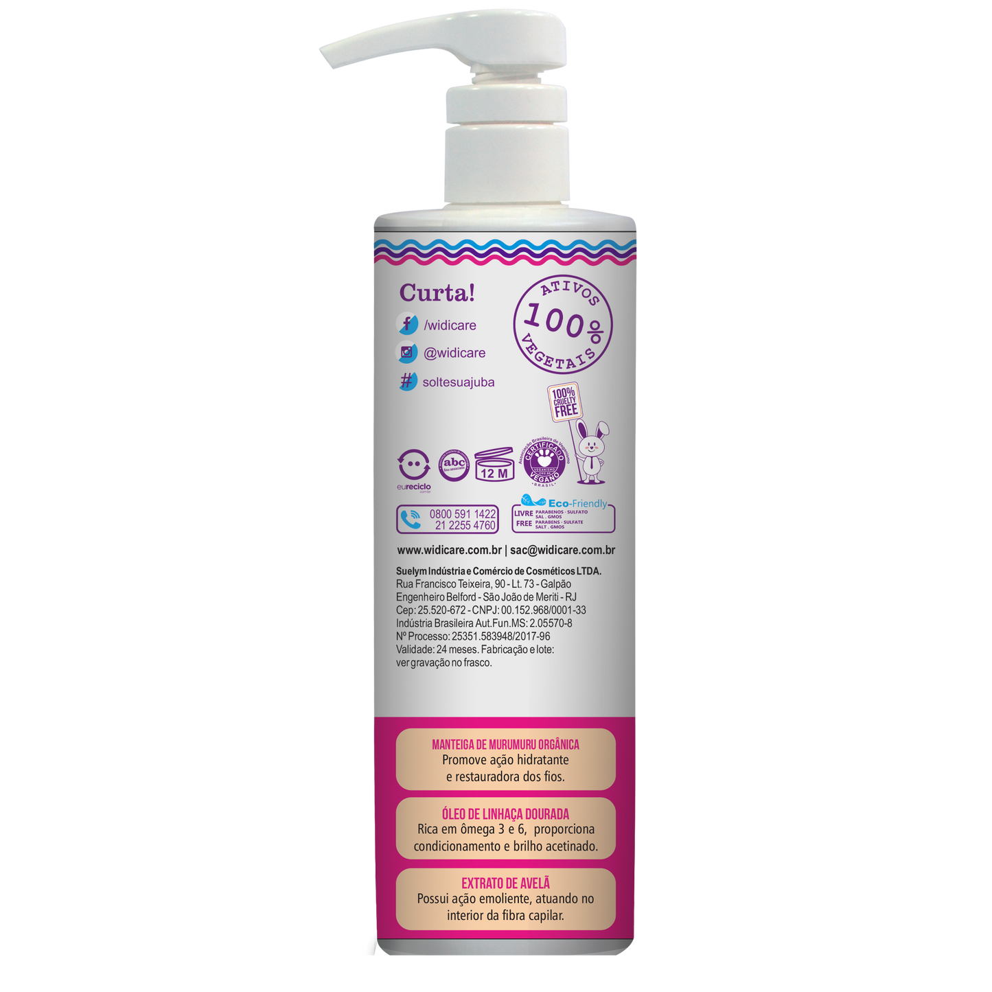 WIDI CARE - Coilying the Mane Leave-In Cream for 4ABC type of curls 500ml - Define, Hydrate, and Nourish 4ABC Curly Hair.