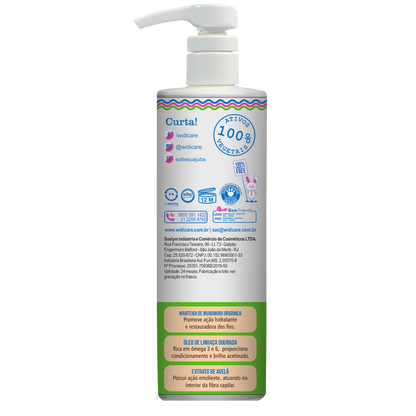 WIDI CARE - Ondulating The Mane Leave-in Cream for Wavy Hair - Defines, Hydrates, and Adds Shine - 500ml