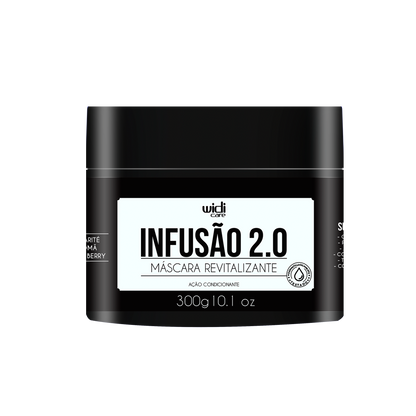 WIDI CARE - Infusion 2.0 Revitalizing Mask Conditioning Treatment, 300g - Deep Hydration Strengthening for Chemically Treated and Damaged Hair