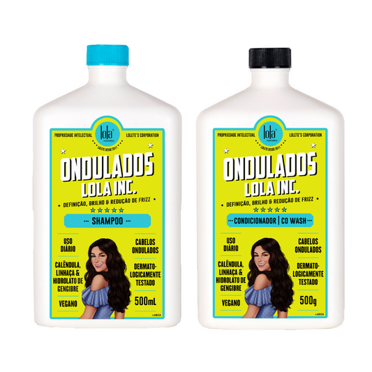 LOLA - Ondulados Lola Inc Shampoo and Conditioner Kit (500ml x 2)