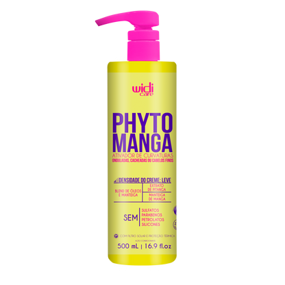 WIDI CARE - PhytoManga Curvature Activator Light Effect, 500ml - Enhances Curly & Wavy Hair, Nourishing Mango Extract, Lightweight