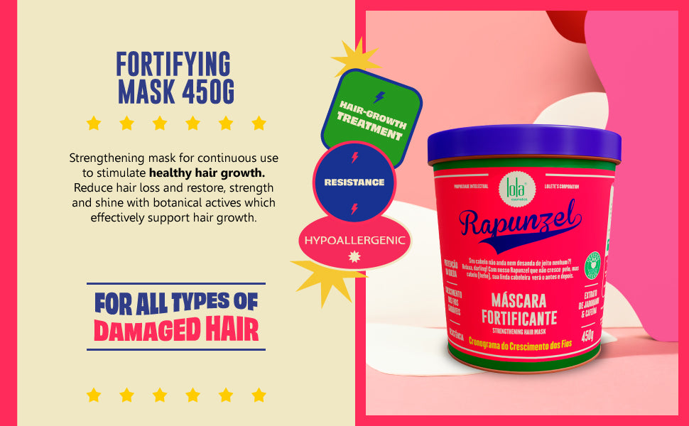 LOLA - Rapunzel Strengthening Hair Mask 450g