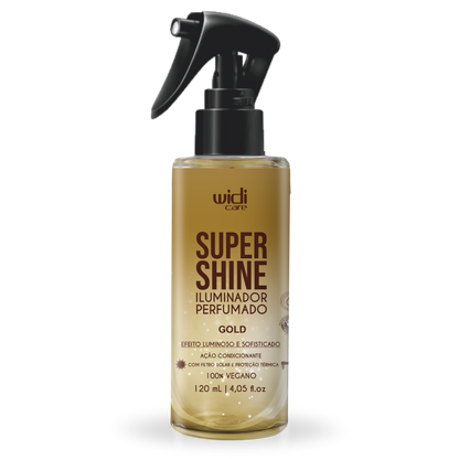 WIDI CARE - Super Shine Gold Hair Illuminator - with Sunscreen & Thermal Protection, Luminous & Sophisticated Effect, 120ml