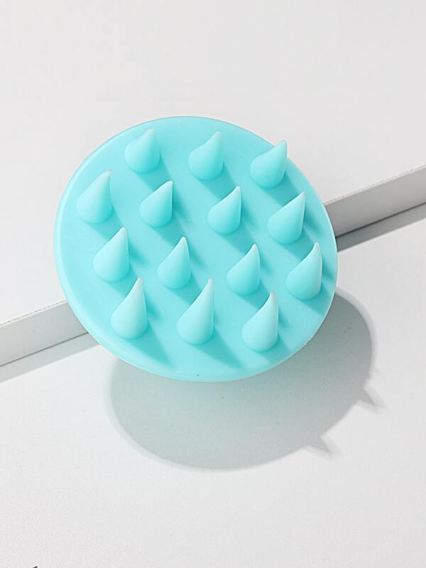 Silicone Scalp Massage Shampoo Brush - Hair Brush for Head - 1pc (Random Color)