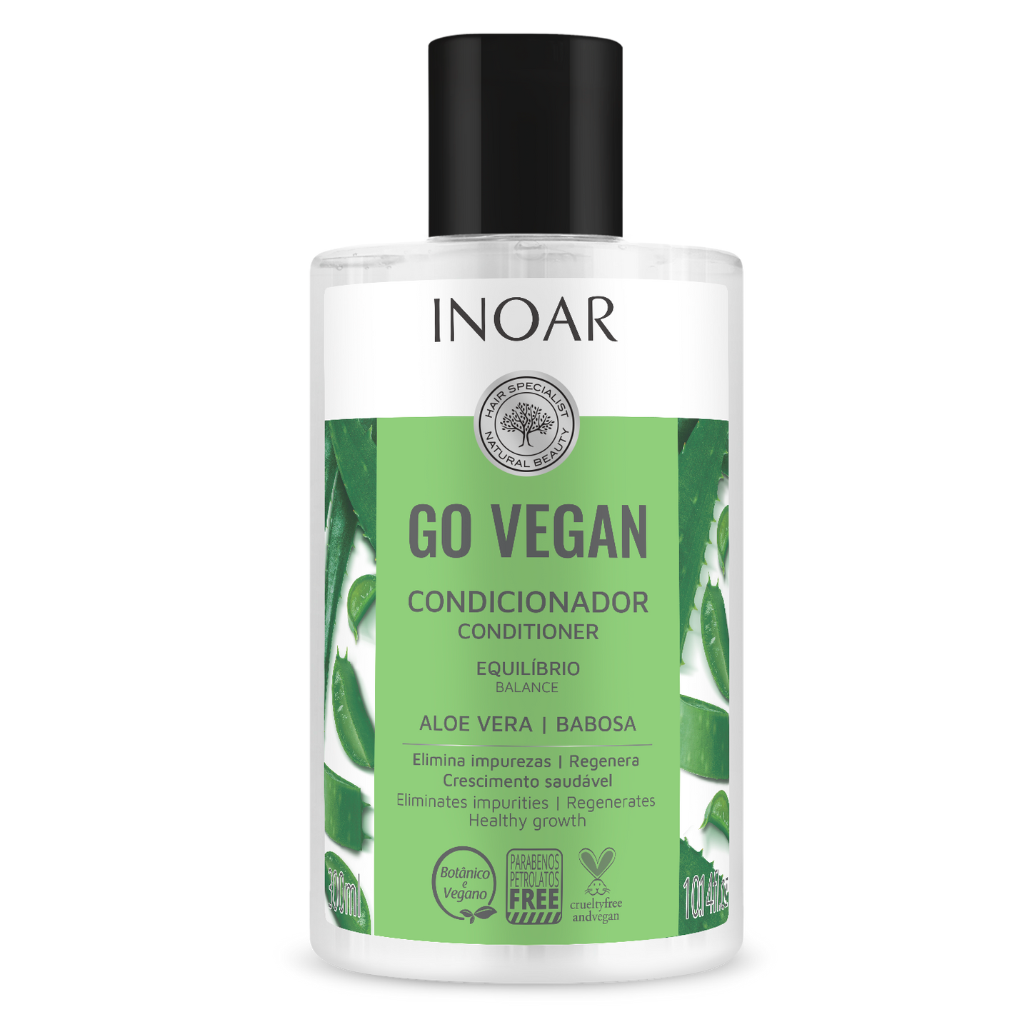 Inoar Go Vegan Balance Aloe Vera Conditioner 300ml