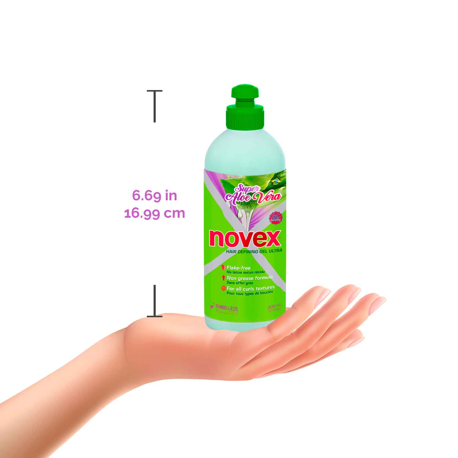 Super Aloe Vera Gel size