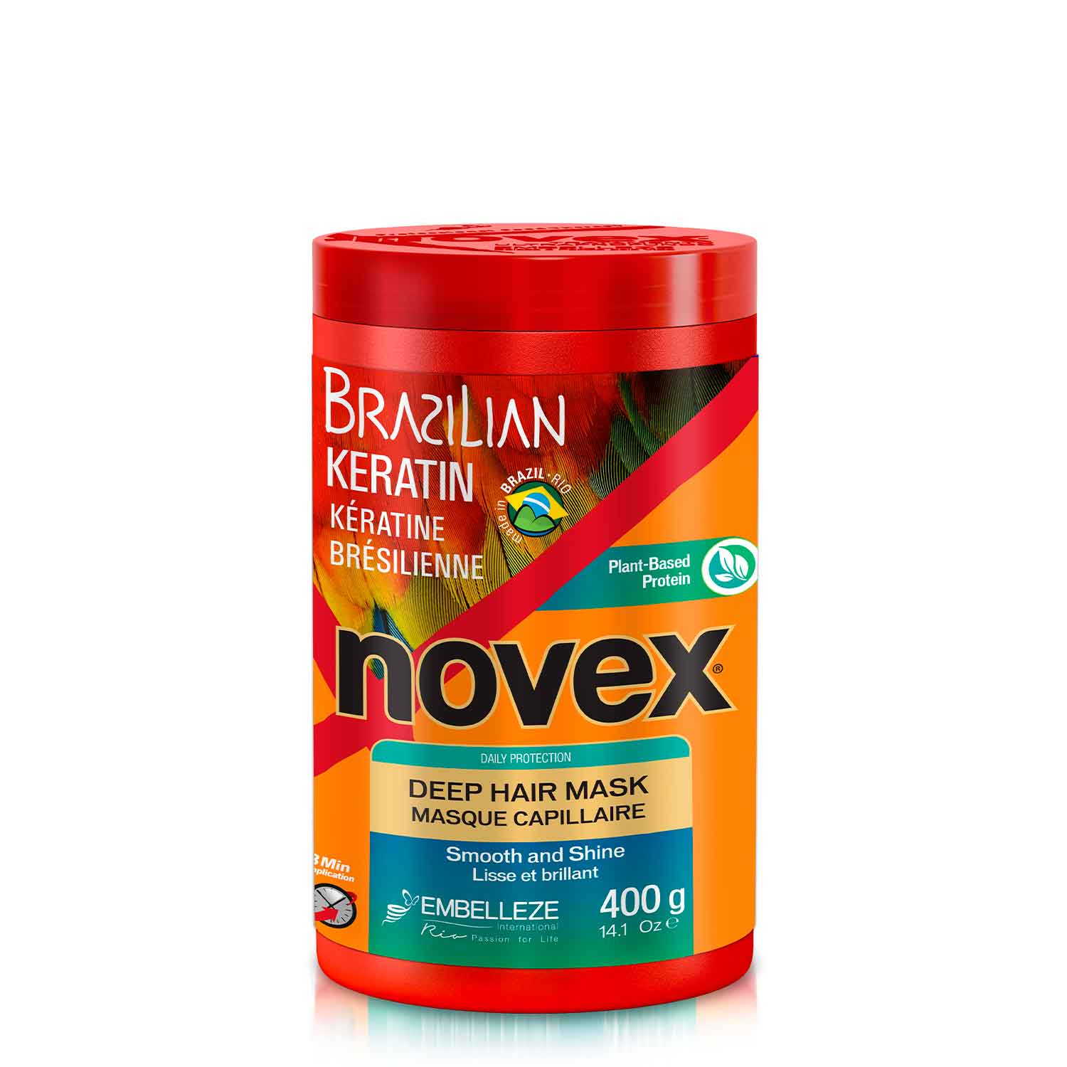 Novex brazilian 2024 keratin styling spray