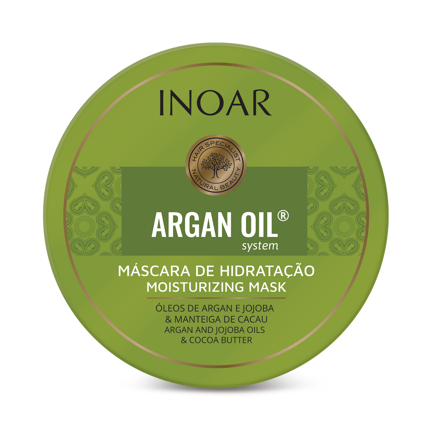 Inoar Argan Oil Hair Mask - Deep Conditioning And Moisturizing Essential Oil Hair Mask 8.8oz/250g