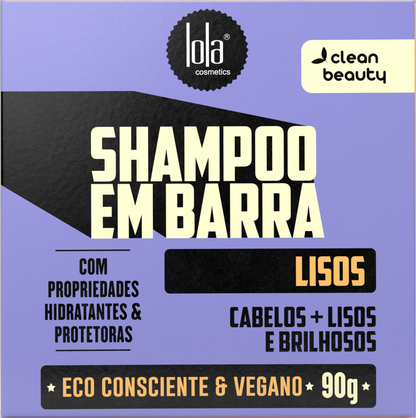 LOLA Em Barra - Solid Shampoo for Straight Hair 90g